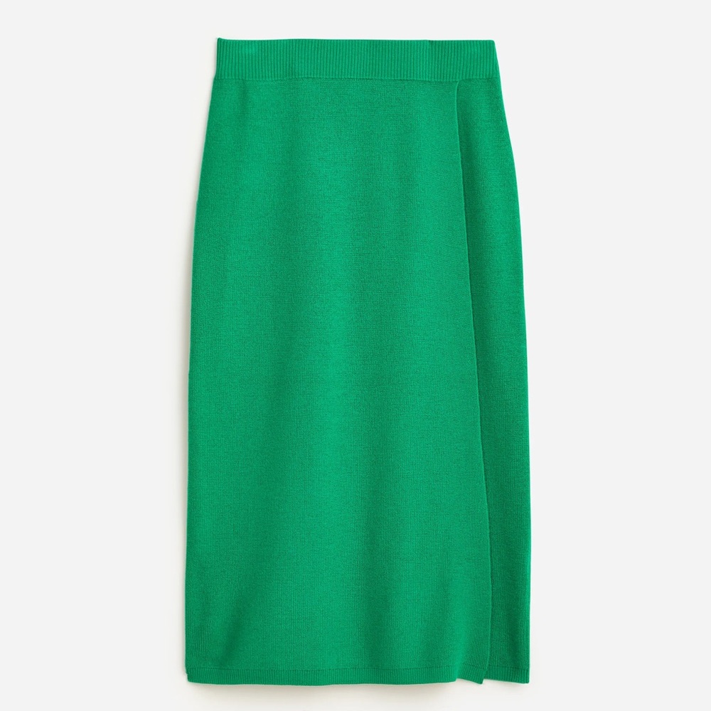 WRAP SWEATER-SKIRT